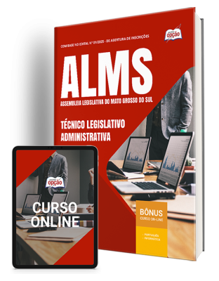 Apostila ALEMS 2025 - Técnico Legislativo - Administrativa
