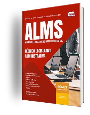 Apostila ALEMS 2025 - Técnico Legislativo - Administrativa