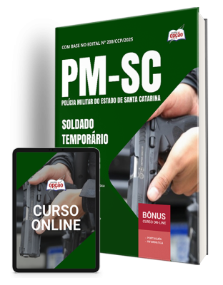 Apostila PM-SC 2025 - Soldado - Temporário