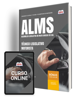 Apostila ALEMS 2026 - Técnico Legislativo - Motorista