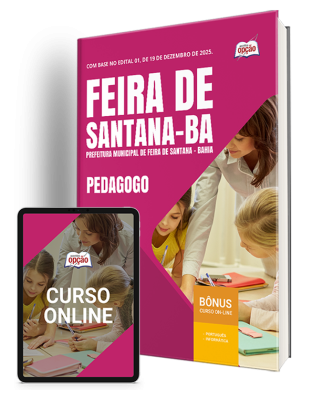 Apostila Prefeitura de Feira de Santana - BA 2026 - Professor Pedagogo