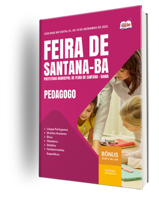 Apostila Prefeitura de Feira de Santana - BA 2026 - Professor Pedagogo