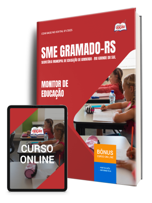Apostila SME Gramado-RS 2026 - Monitor de Educação