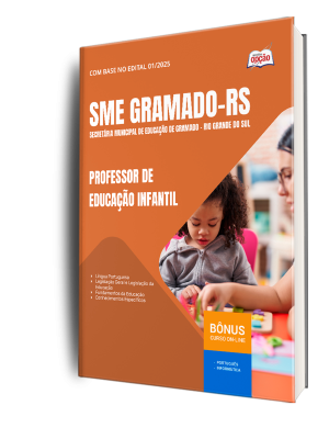 Apostila SME Gramado-RS 2026 - Professor de Educação Infantil