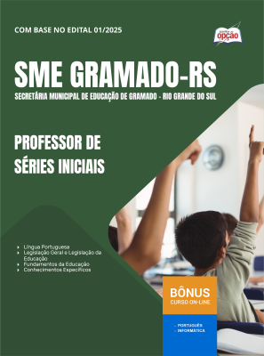 Apostila SME Gramado-RS 2026 - Professor de Séries Iniciais