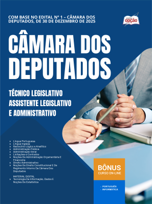 Apostila Câmara dos Deputados 2026 em PDF - Técnico Legislativo