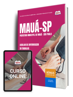 Apostila Prefeitura de Mauá - SP 2026 - Auxiliar de Enfermagem do Trabalho