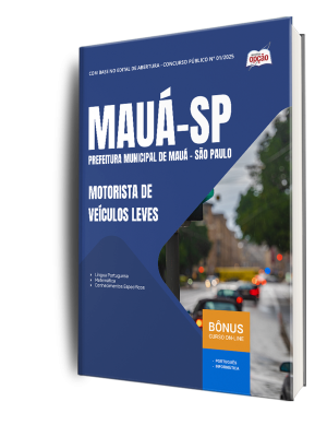 Apostila Prefeitura de Mauá - SP 2026 - Motorista de Veículos Leves