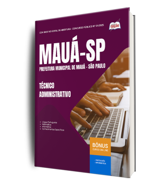 Apostila Prefeitura de Mauá - SP 2026 - Técnico Administrativo