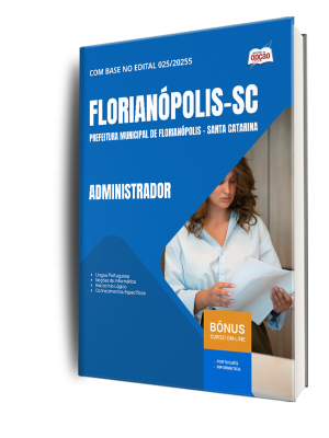 Apostila Prefeitura de Florianópolis - SC 2026 - Administrador