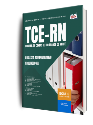 Apostila TCE-RN 2026 - Analista Administrativo - Especialidade: Arquivologia