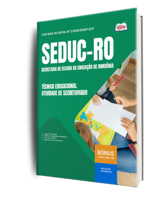 Apostila SEDUC-RO 2026 - Técnico Educacional