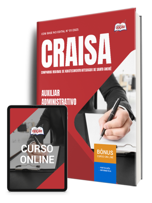 Apostila CRAISA-SP 2026 - Auxiliar Administrativo