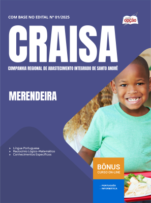 Apostila CRAISA-SP 2026 - Merendeira