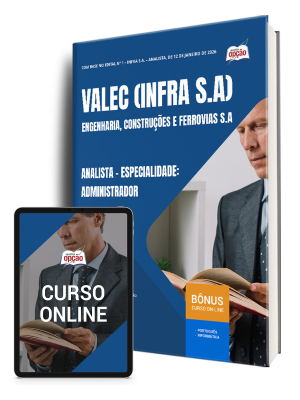 Apostila VALEC 2026 - Analista - Administrador