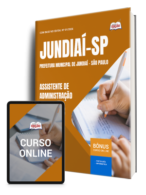 Apostila Prefeitura de Jundiaí - SP 2026 - Assistente de Administração