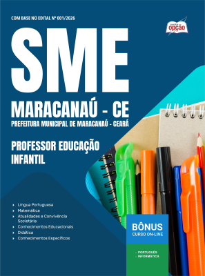 Apostila Prefeitura de Maracanaú - CE 2026 - Professor da Educação Básica - Educação Infantil