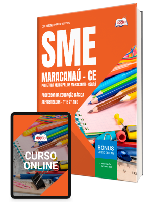 Apostila Prefeitura de Maracanaú - CE 2026 - Professor da Educação Básica - Alfabetizador – 1° e 2° Ano