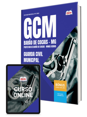 Apostila Prefeitura de Barão de Cocais-MG 2026 - Guarda Civil Municipal
