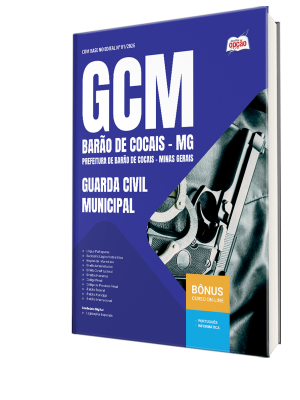 Apostila Prefeitura de Barão de Cocais-MG 2026 - Guarda Civil Municipal