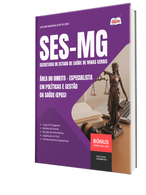 Apostila SES-MG 2026 - Especialista em Políticas e Gestão da Saúde (EPGS) - Área do Direito