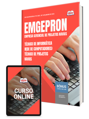 Apostila EMGEPRON 2026 - Técnico de Projetos Navais - Técnico de Informática