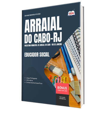 Apostila Prefeitura de Arraial do Cabo - RJ 2026 - Educador Social