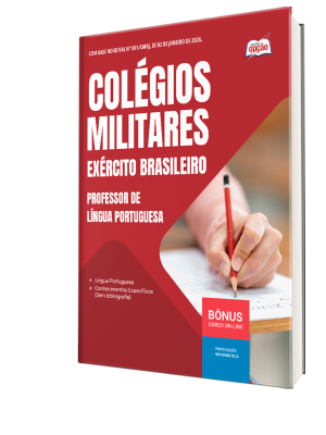 Apostila Colégio Militar 2026 - Professor de Língua Portuguesa