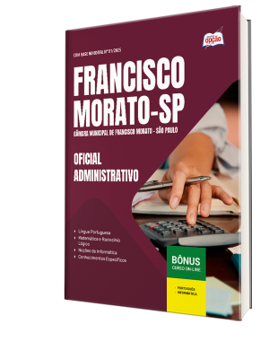 Apostila Câmara de Francisco Morato - SP 2026 - Oficial Administrativo