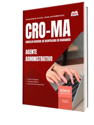 Apostila CRO-MA 2026 - Agente Administrativo