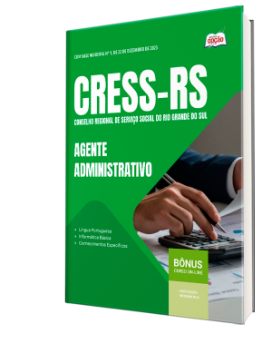 Apostila CRESS-RS 2026 - Agente Administrativo