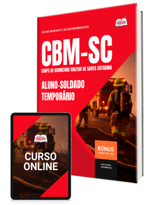 Apostila CBM-SC 2026 - Aluno-Soldado Temporário