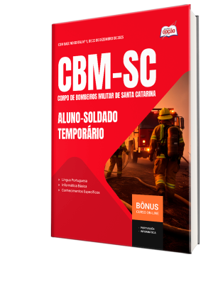 Apostila CBM-SC 2026 - Aluno-Soldado Temporário