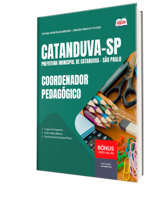 Apostila Prefeitura de Catanduva - SP 2026 - Coordenador Pedagógico