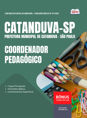 Apostila Prefeitura de Catanduva - SP 2026 - Coordenador Pedagógico