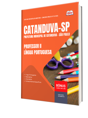 Apostila Prefeitura de Catanduva - SP 2026 - Professor II - Língua Portuguesa