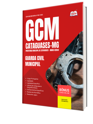 Apostila Prefeitura de Cataguases-MG 2026 - Guarda Civil Municipal