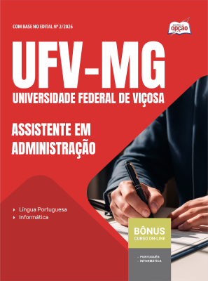 Apostila UFV 2026 - Assistente em Administração