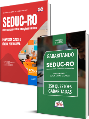 Combo SEDUC-RO 2026 - Professor Classe C - Língua Portuguesa