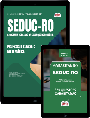 Combo SEDUC-RO 2026 - Professor Classe C - Matemática