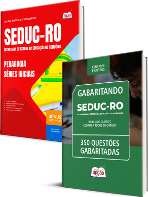 Combo SEDUC-RO 2026 - Pedagogia Séries Iniciais