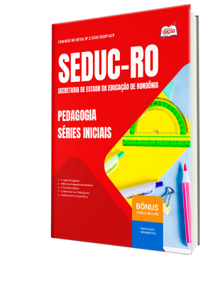 Combo SEDUC-RO 2026 - Pedagogia Séries Iniciais