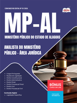 Apostila MP-AL 2026 - Analista do Ministério Público - Área Jurídica