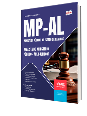 Apostila MP-AL 2026 - Analista do Ministério Público - Área Jurídica