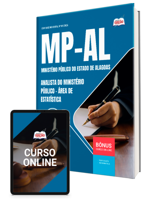 Apostila MP-AL 2026 - Analista do Ministério Público - Área de Estatística