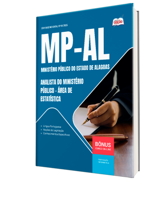 Apostila MP-AL 2026 - Analista do Ministério Público - Área de Estatística