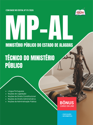 Apostila MP-AL 2026 - Técnico do Ministério Público