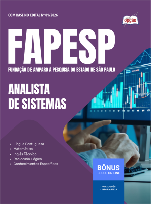 Apostila FAPESP em PDF 2026 - Analista de Sistemas