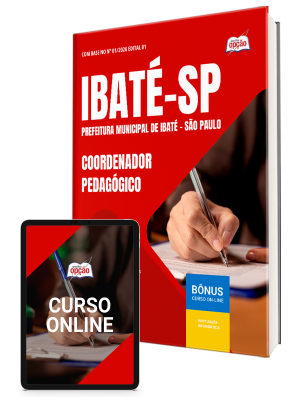 Apostila Prefeitura de Ibaté - SP 2026 - Coordenador Pedagógico