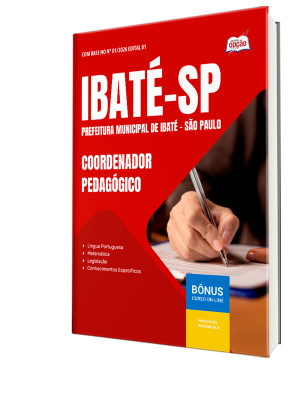 Apostila Prefeitura de Ibaté - SP 2026 - Coordenador Pedagógico
